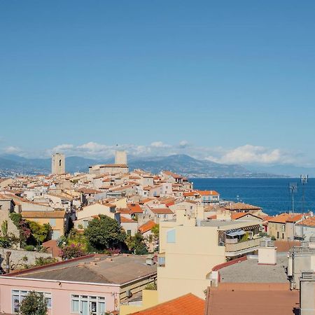 High Standing With Incredible Old Antibes And Sea Views Apartment Bagian luar foto