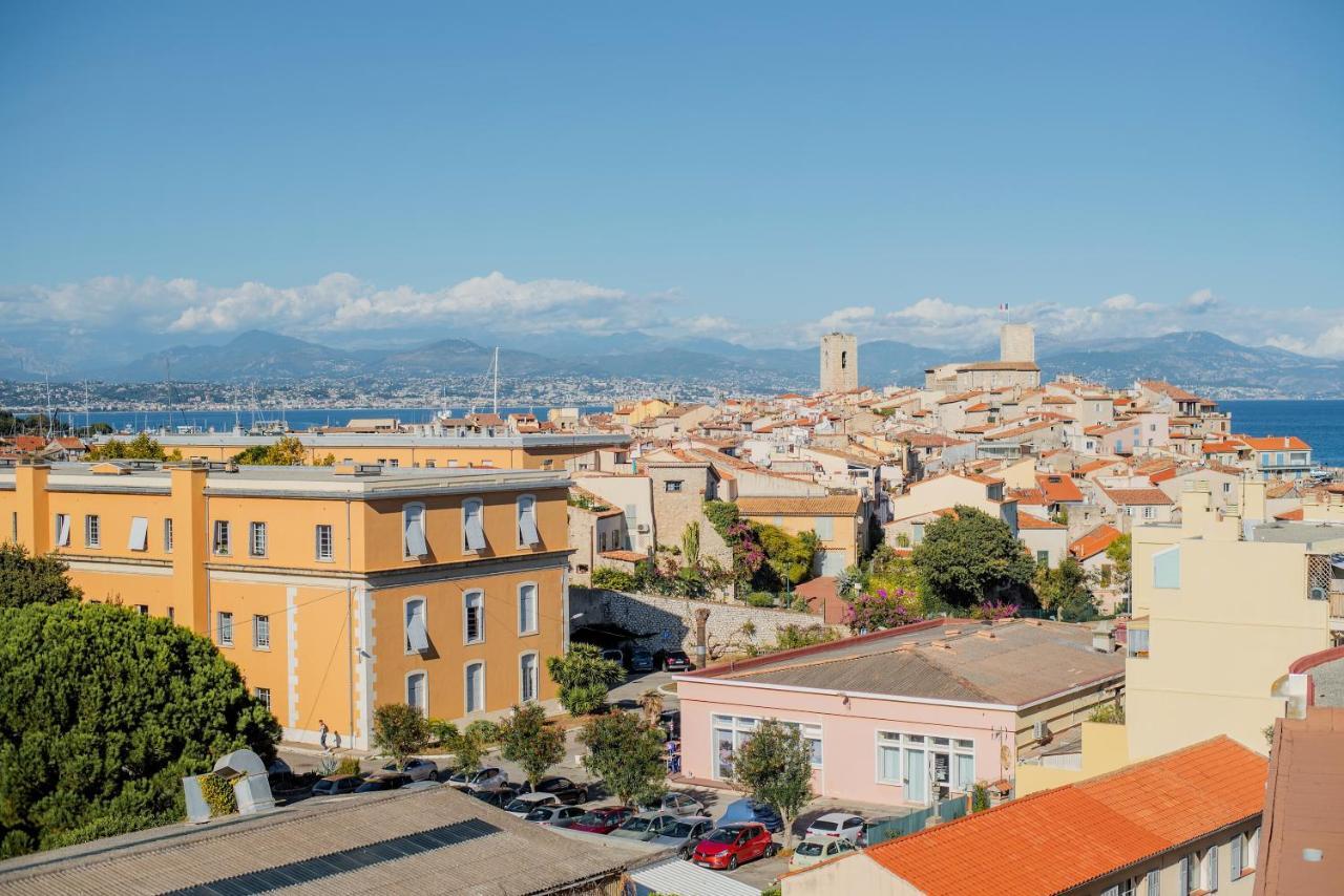 High Standing With Incredible Old Antibes And Sea Views Apartment Bagian luar foto